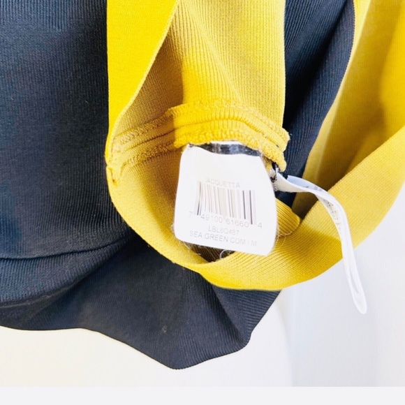 BCBGMaxAzria Women Sz M Color block Party/Wedding Guest/Cocktai Dress Multicolor - Picture 6 of 7